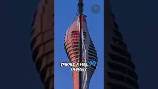 Cayan Tower – The Twisted Wonder #cayantower #dwellscape #architecture #shorts #viralshort