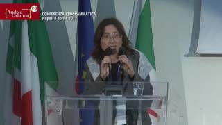 Donata Bianchi - Conferenza programmatica per Andrea Orlando Segretario