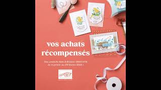 Carte à volets décalés - Stampin' Up!