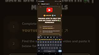 FINANCE APPS TO HELP YOU SAVE BIG EVERY MONTH 💸I MEMEGIRLS | Memefi New Video Code | MEMIFI