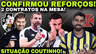 CONFIRMOU REFORÇOS! 2 CONTRATOS NA MESA II SITUAÇÃO COUTINHO II SURPRESAS CONTRA O VITÓRIA E MUITO+