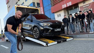 Купил BMW X5M в Корее, в обход САНКЦИЙ везу в Россию. Цены на Корейское авто для РОССИЯН