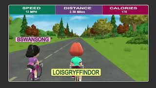 Lois and Bonnie Cycling Race (Family Guy)