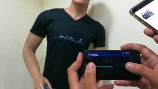 Programmable LED t–shirt