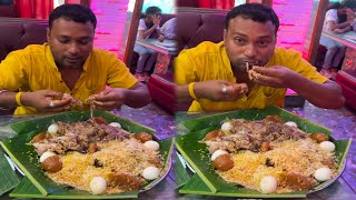 Biryani King of Kolkata Eating 4000 /- Special Thali | indian Street food