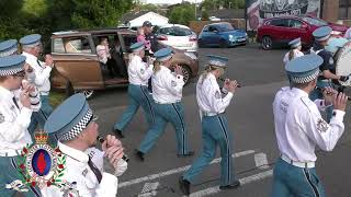 Dunmurry Protestant Boys FB @ Rathcoole Protestant Boys FB 15th Anniversary Parade 29/06/24