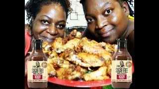 Mukbang Madness: BBQ Wings