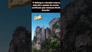 "O Elevador Mais Alto do Mundo: Descubra o Bailong na China" #ElevadorBailong #China #Engenharia