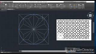 AutoCad Pattern tutorial #AutoCad #autodesk