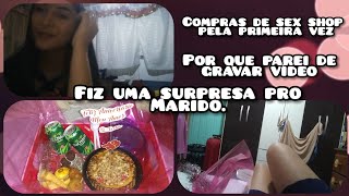 organizando a surpresa de aniversário do Marido/ por que parei de gravar vídeo