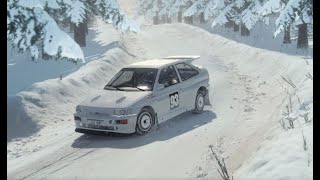 Dirt Rally 2.0 [VR] || Ford Cosworth RS || Rally Schweden || Logitech g29 || Zeit: 6:30.901