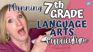 PLANNING 7TH GRADE LANGUAGE ARTS CURRICULUM PICKS || Charlotte Mason Homeschool