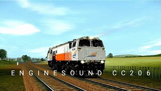 TEST&SHARE | EngineSound Cc206 GAHAR🔥🔥❗| Trainz Simulator