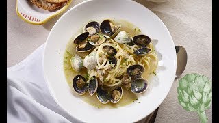 Spaghetti with Clams Recipe | Potluck with Ali