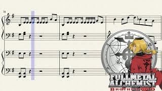 Again (Fullmetal Alchemist Brotherhood Opening 1)||Piano Tutorial