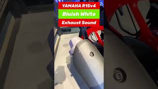 Yamaha R15 V4 New Colour & Exahaust Sound #ytshorts #yamaha