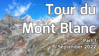 4 days on the Tour du Mont Blanc