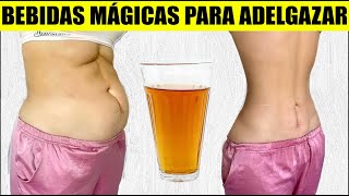 BEBIDAS PARA BAJAR DE PESO EN TODO EL CUERPO 🥤 Naturales y Dietéticas