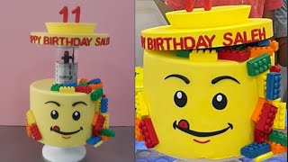 LEGO NINJAGO SURPRISE POP UP BIRTHDAY CAKE #happybirthday