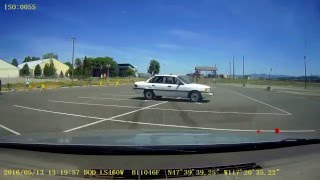 Dashcam Footage from Today's Test