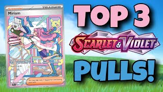 *TOP 3* CRAZY SCARLET & VIOLET BASE SET PULLS!