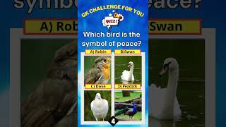 Quiz Time: Which Bird is the Symbol of Peace? 🕊️ | Can You Guess Right? #trivia