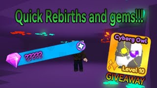 Fastest way to rebirth (Tips and Tricks) - GIVEAWAY | Mining Simulator 2 @rumblestudios4262