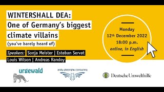 [Webinar] Wintershall Dea: One of Germany's biggest climate villains