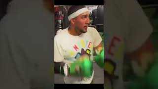 Teofimo Lopez Training on Speed Bag #shorts