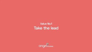 Value 1 - Take the lead