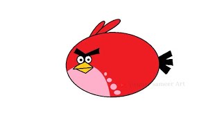 angry birds ms paint / ms draw video computer paint / #angry #birds