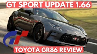 GT SPORT UPDATE 1.66 - TOYOTA GR86 REVIEW