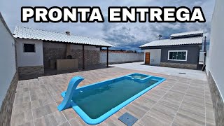 ✨️Casa de praia,Terreno de 420²!Fino acabamento em porcelanato,CABO FRIO/UNAMAR/RJ 💰350 MIL 🌊❤️