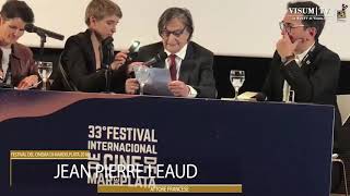 Jean Pierre Leaud al Festival Internazionale di Mar Del Plata 2018