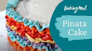 How to Make a Pinata Cake  | Baking Mad