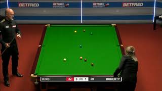 Ken Doherty vs Mark King | Frame 5 | World Snooker Championship Qualifiers 2020 | Round 3