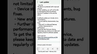 Samsung A31 February New update#oneui6#android14