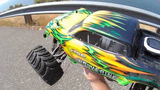 HSP WOLVERINE 1/10 4x4 MT - FIRST 3s BRUSHLESS RUN