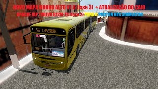 NOVO MOD MAPA MORRO ALTO V1.6 E V2 DO MOD CAIO APACHE VIP1 VOLVO B12M TX PARA O PROTON BUS SIMULATOR