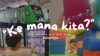 #diarisya Naik Kereta Api BIM | Silungkang Playground | Suzuya