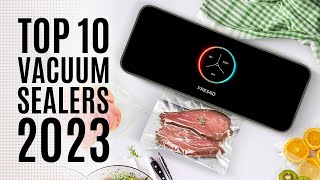 Top 10: Best Vacuum Sealer Machines of 2023 / Food Sealer, Food Storage Machine Built-in Cutter