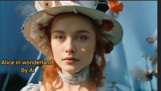 Alice in wonderland movie Made by Ai midjourney