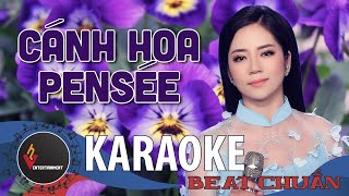 (KARAOKE - BEAT GỐC) Cánh Hoa Pensee - Hoàng Hải (Thần Tượng Bolero 2018)