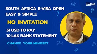 How to Get South Africa E-Visa from Pakistan | Low Bank Statement Needed |