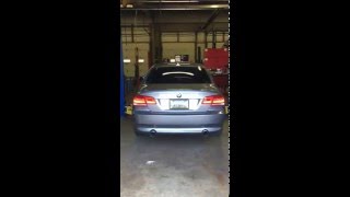 335i custom made exhaust