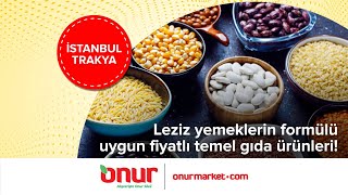 Temel Gıda Ürünleri Onur'da