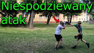 SPARING BOKSERSKI JA VS GRACJAN *jego pierwszy raz*