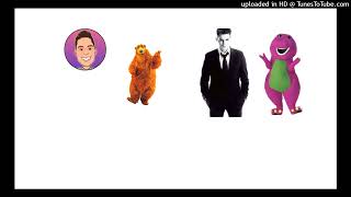 Barney Bear Michael Bublé & The Frustrated Gamer Sings Wiggle & Learn