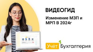 Изменение МЗП и МРП В 2024г