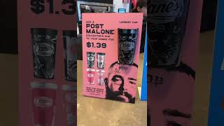 Post Malone Collector’s Cup at Raising Cane’s @postmalone #raisingcanes #postmalone #collectibles